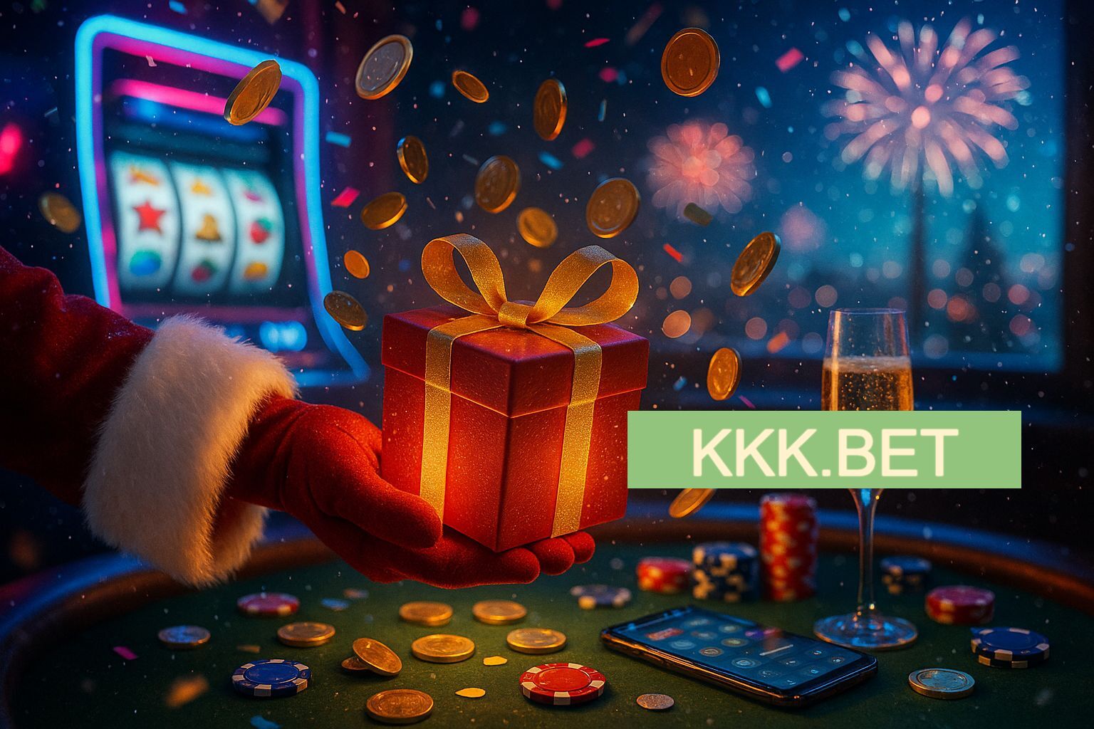Promoções de Ano Novo no KKK.BET